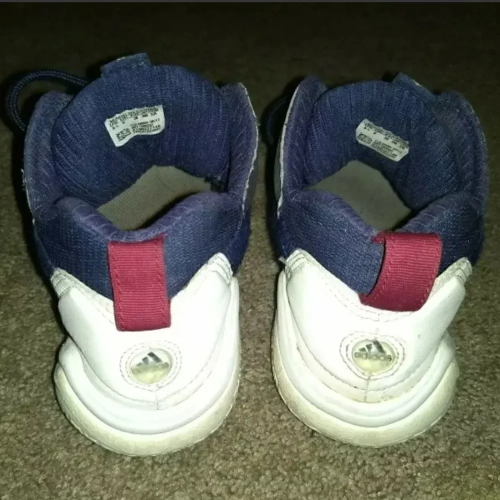 2012 Adidas Top Ten 2000 Basketball White Indigo